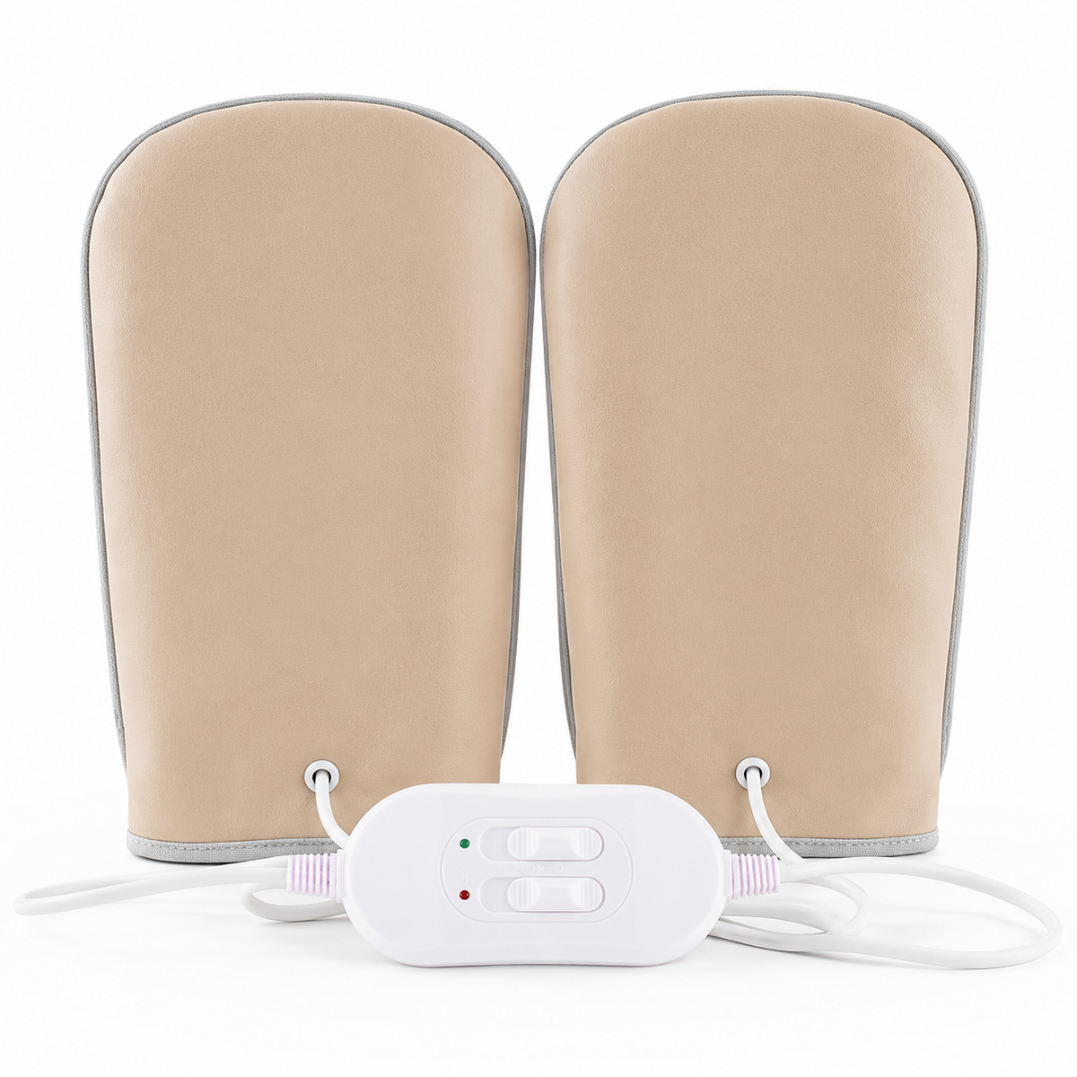 Electric Heated Hand Mitts with Vibration Massage and Far Infrared Function – Reusable Hand Care Gloves for Home Spa, Relaxation and Beauty Care