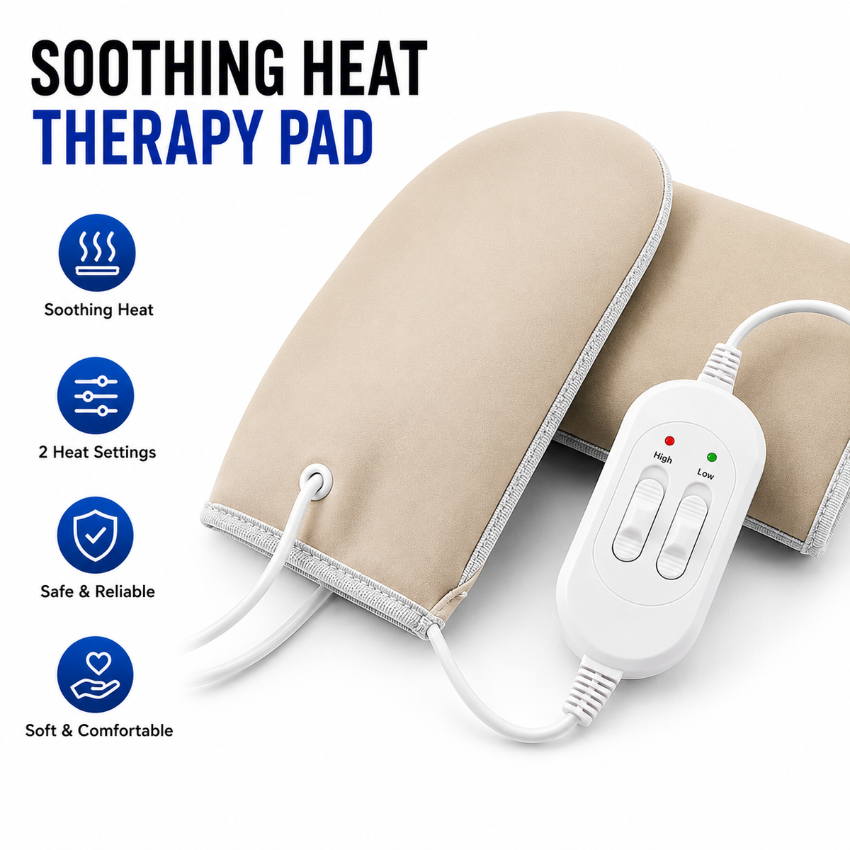 Electric Heated Hand Mitts with Vibration Massage and Far Infrared Function – Reusable Hand Care Gloves for Home Spa, Relaxation and Beauty Care