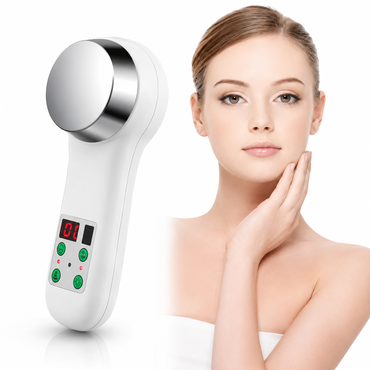 Portable Ultrasonic Body Massager – Handheld Beauty Care Device for Body Massage, Daily Relaxation and Home Use