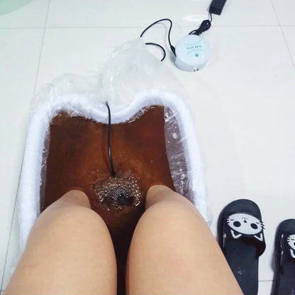 Portable Ionic Detox Foot Bath Spa Machine for Home Use – Electric Ion Cleanse with Heating, Promotes Relaxation & Health Care