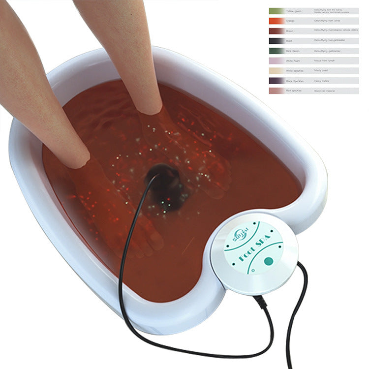 Portable Ionic Foot Bath Spa Machine with Heating – Electric Foot Soaking System for Home Relaxation, Daily Comfort and Personal Wellness