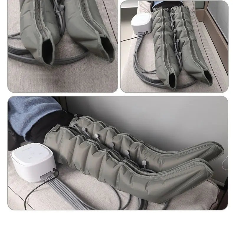 Professional Pressotherapy Air Compression Calf Foot Leg Massager for Sports Recovery and Varicose Veins Air Pressure Device