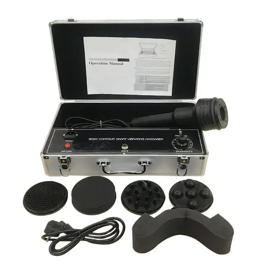 5 IN 1 Portable G5 Vibration High Frequency Slimming Machine Cellulite Fat Burn Body Shaping Massager