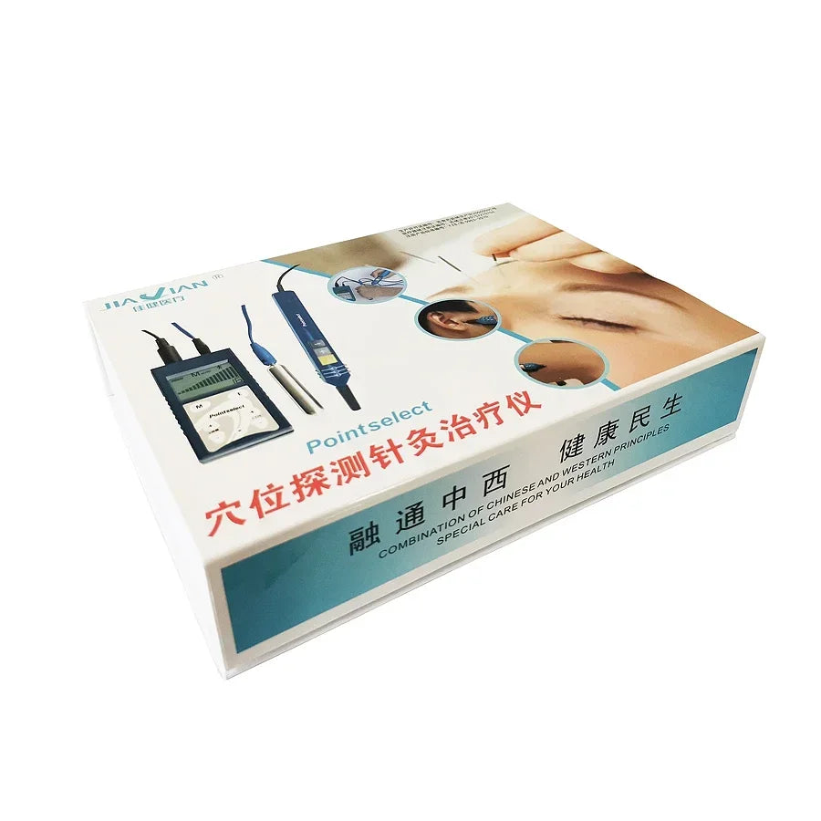 Pointoselect  Digital Acupoint Finder for Auricular Body Therapy with TENS Stimulation LCD Meridian Detector and Ear Care