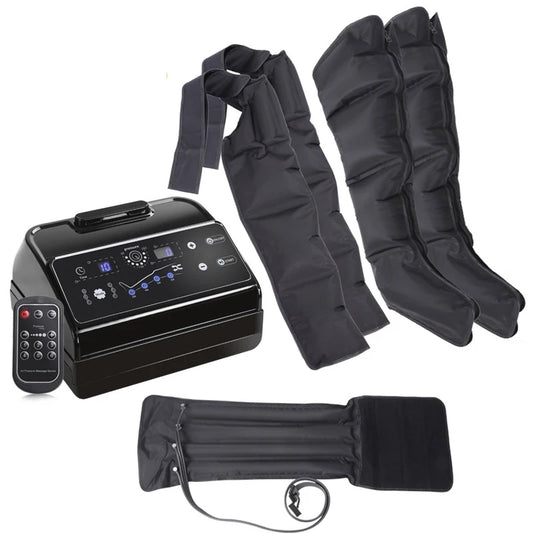 Four-chamber Intelligent Air Wave Massager Pressure Therapy Instrument Leg Muscle Massage Recovery Lymphatic Detoxifier