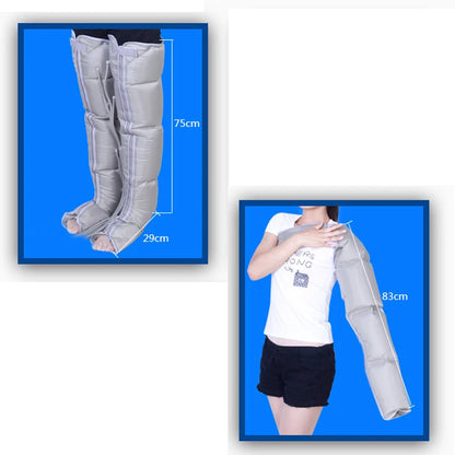 4 airbags Leg Massager Air Wave Pressure Physiotherapy Pneumatic Foot Massage Machine Air Pressure Kneading Home Foot Massager