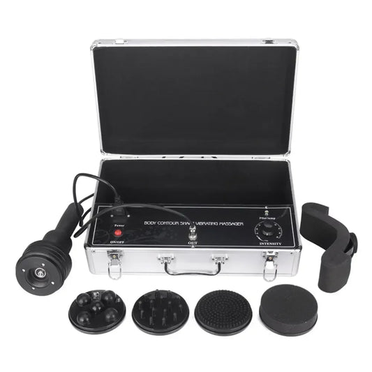 5 IN 1 Portable G5 Vibration High Frequency Slimming Machine Cellulite Fat Burn Body Shaping Massager