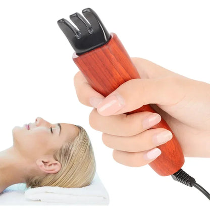 Bianstone Electric Head Massager with Thermal Therapy for Scalp Neck Back Pain Relief Adjustable Pressure Claw Moxibustion Heat