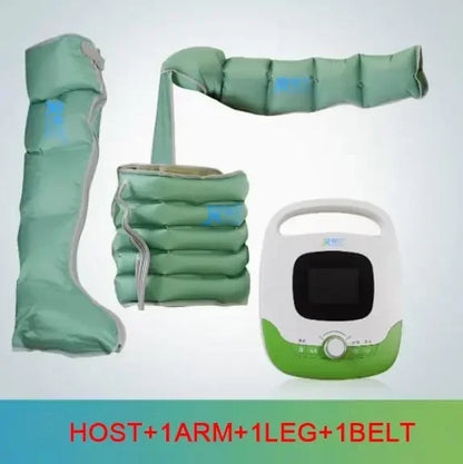5-Chamber Air Compression Leg & Arm Massager - 6 Modes, Adjustable Intensity for Varicose Veins, Edema Relief & Muscle Recovery
