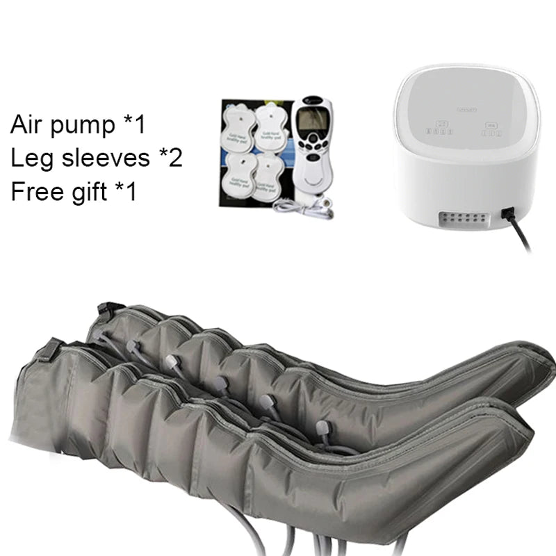 Professional Pressotherapy Air Compression Calf Foot Leg Massager for Sports Recovery and Varicose Veins Air Pressure Device