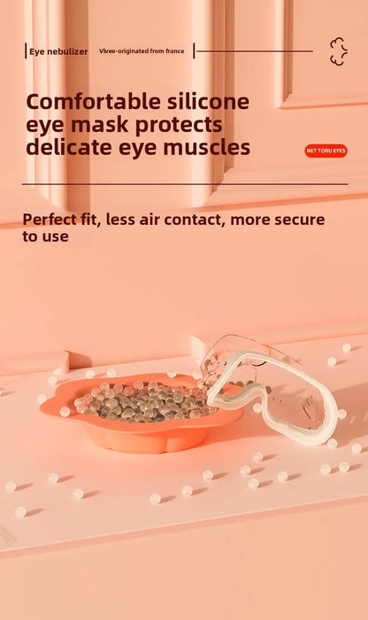 NEW Eye Massage Atomization SPA Instrument Hot Cold Spray Fumigation Heating Compress Relief Eye Eye Dryness Fatigue Protection
