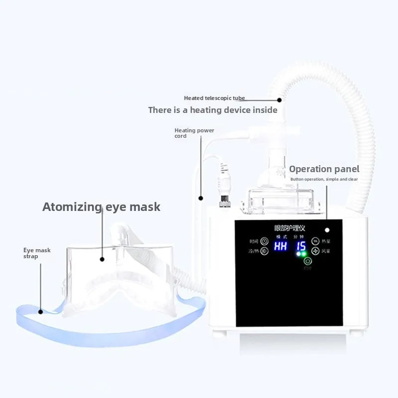 Eye Atomizer SPA Ultrasonic Soothes Improve Dark Circles Spray Cleaning Antibacterial Relief Eye Fatigue Tool for Beauty Salons