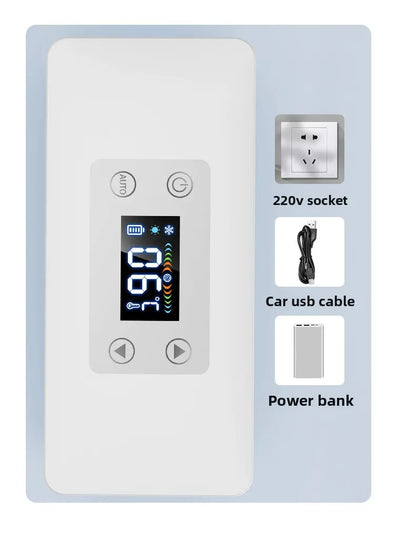 Car Portable Refrigerated Box Cool Box Cooler For Drug Growth Hormone Interferon Insulin USB Charging Thermostat Mini Fridge