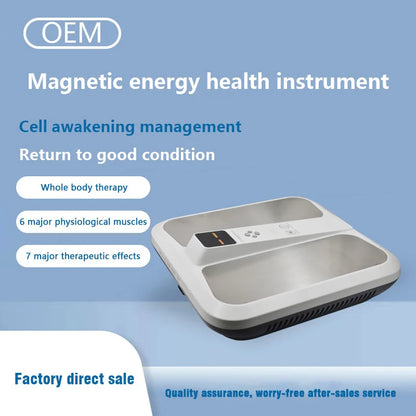 1MHz High Frequency Foot Therapy Massager Bio Resonance Energy Device Passive Circulation Wellness Support Home Health Care