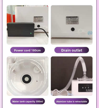 Eye Massage SPA Instrument - Fumigation Atomization Heating Hot Compress Drying, Relieving Fatigue and Eye Protection