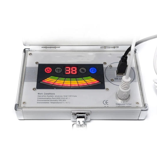 QMR998 Portable Quantum Resonance Magnetic Analyzer Wellness Scanner 103 Reports Multi-Lang Software Win10/11 USB Dongle