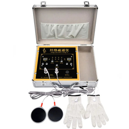 Electrotherapy TCM Meridian Massager - Heated Acupuncture Brush for Body Slimming, Detox & Pain Relief, Portable EMS Therapy