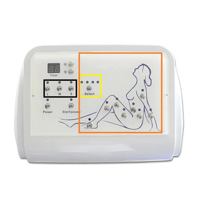Air Wave Pressure Lymphatic Drainage Vacuum Therapy Pressotherapy Machine Muscle Relax Leg Waist Body Massage