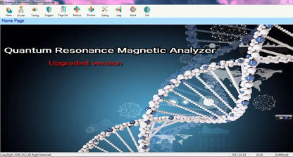 Quantum Magnetic Resonance Analyser Machine Body Analyzer