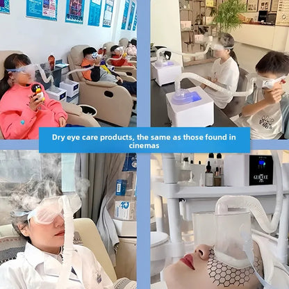 Eye Massage SPA Instrument - Fumigation Atomization Heating Hot Compress Drying, Relieving Fatigue and Eye Protection
