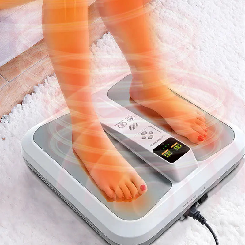 1MHz High Frequency Foot Therapy Massager Bio Resonance Energy Device Passive Circulation Wellness Support Home Health Care