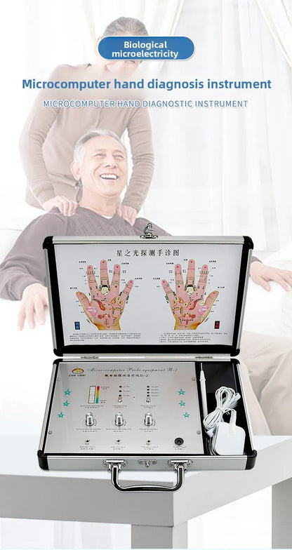 Smart Meridian Health Analyzer & Neck Eye Massager Digital Acupoint Detector Wellness Care Device