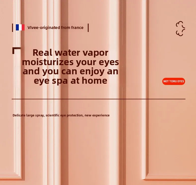 NEW Eye Massage Atomization SPA Instrument Hot Cold Spray Fumigation Heating Compress Relief Eye Eye Dryness Fatigue Protection