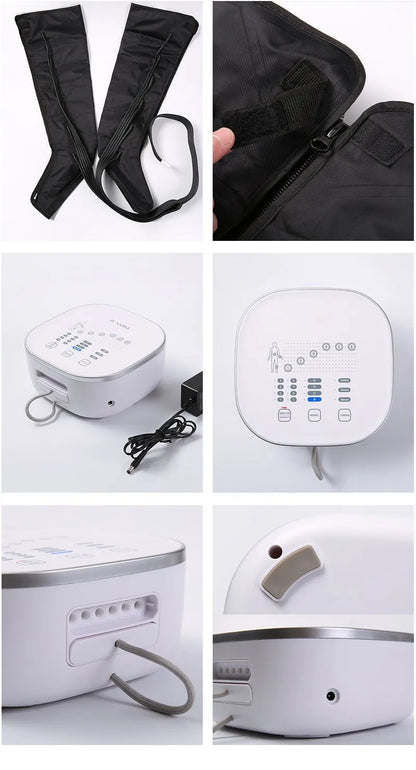 Air Compression Leg Recovery System Foot Massager For Circulation And Relaxation Calf Massage Muscle Pain Relief Device