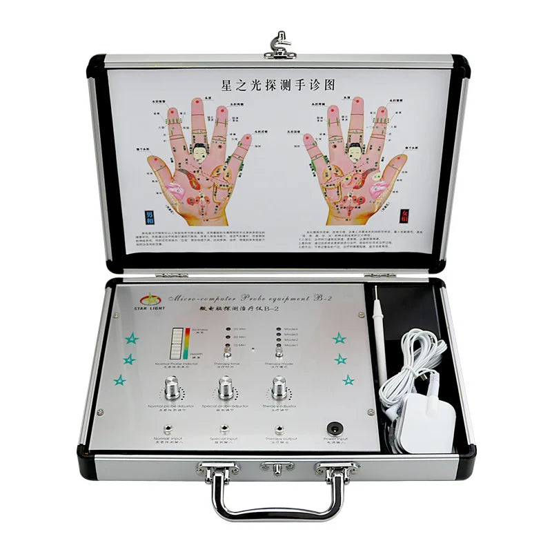 Smart Meridian Health Analyzer & Neck Eye Massager Digital Acupoint Detector Wellness Care Device