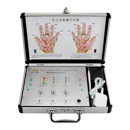 Smart Meridian Health Analyzer & Neck Eye Massager Digital Acupoint Detector Wellness Care Device