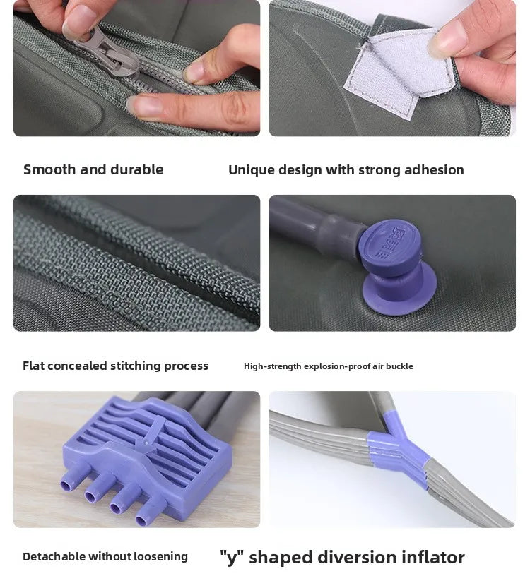 4 airbags Leg Massager Air Wave Pressure Physiotherapy Pneumatic Foot Massage Machine Air Pressure Kneading Home Foot Massager