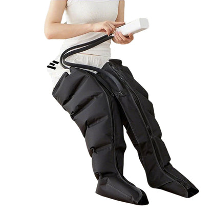Electric Air Pressure Leg Massager for Kneading & Blood Circulation with Remote Control Deep Relaxation Calf & Foot Therapy