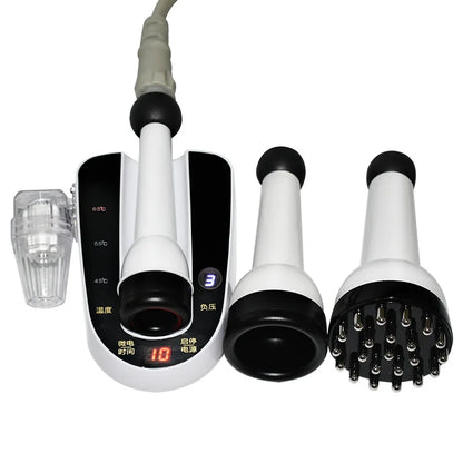 3 in 1 Electric Gua Sha Cupping Therapy Massager with Heating Negative Pressure Detox and Skin Rejuvenation for Body Sculpting