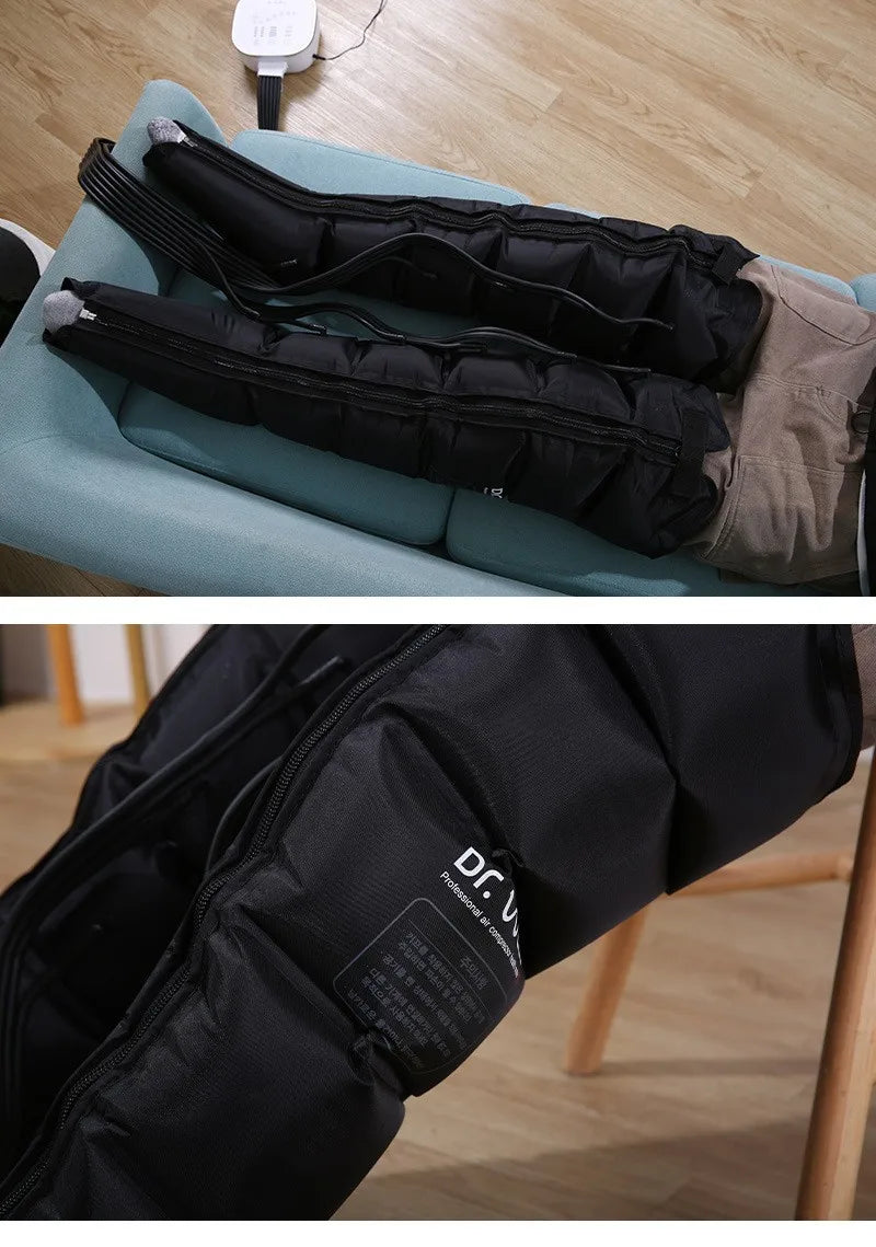 Air Compression Leg Recovery System Foot Massager For Circulation And Relaxation Calf Massage Muscle Pain Relief Device