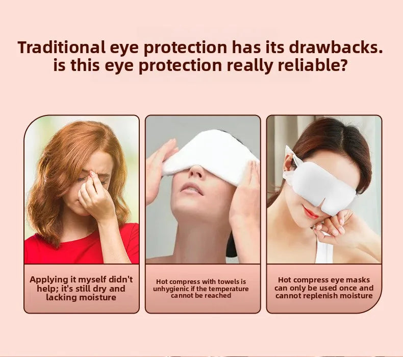NEW Eye Massage Atomization SPA Instrument Hot Cold Spray Fumigation Heating Compress Relief Eye Eye Dryness Fatigue Protection