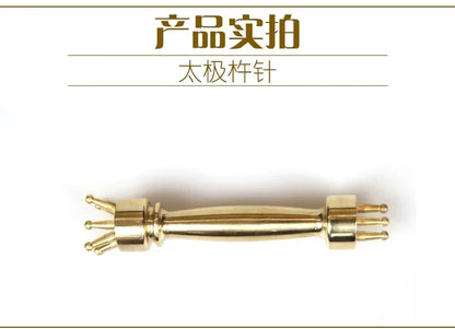Professional Pure Copper Body Massager Physiotherapy Tool for Acupressure Scraping and Muscle Relief - Durable Household Pestle