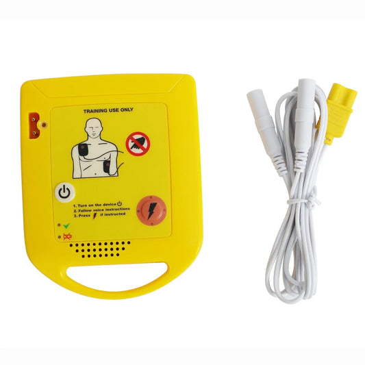 Compact Mini AED Trainer with English Voice Prompts – Essential CPR Training Device for First Aid Students