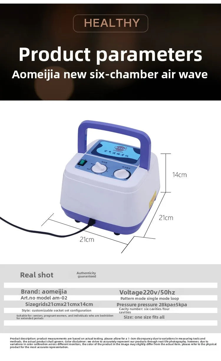 4 airbags Leg Massager Air Wave Pressure Physiotherapy Pneumatic Foot Massage Machine Air Pressure Kneading Home Foot Massager