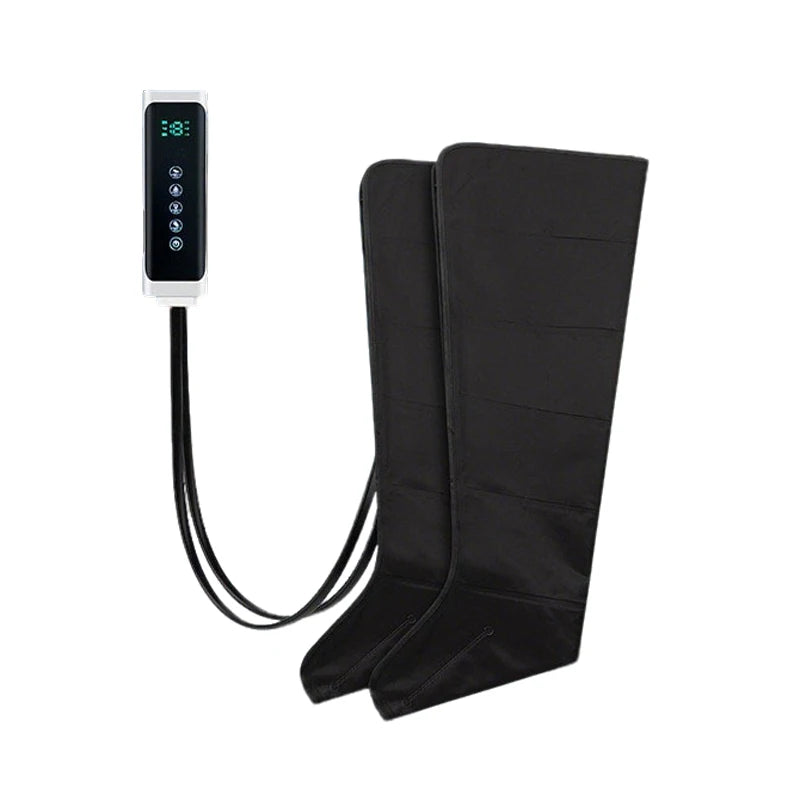 Electric Air Pressure Leg Massager for Kneading & Blood Circulation with Remote Control Deep Relaxation Calf & Foot Therapy
