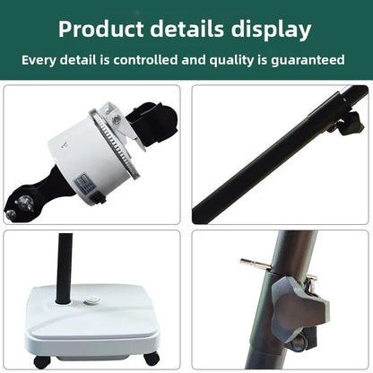 360 Automatic Rotating Physiotherapy Stand Universal Adjustable Mount for Terahertz Light Wave Therapy Device Holder