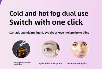 Eye Massage SPA Instrument - Fumigation Atomization Heating Hot Compress Drying, Relieving Fatigue and Eye Protection