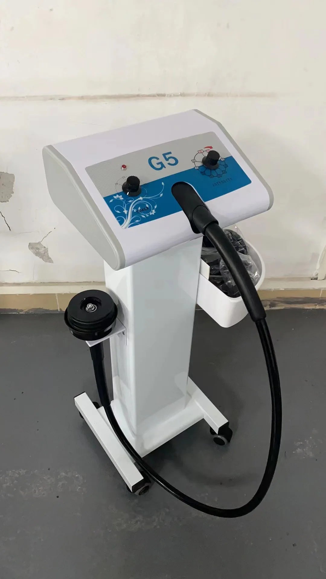 G5 Vibrating Massager Body Slimming Machine Fat Burner Weight Loss Cellulite Removal With 5 Tips High Frenquency Vibrator Device