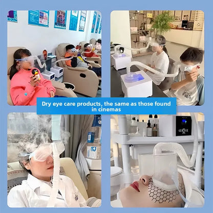 Eye Atomizer SPA Ultrasonic Soothes Improve Dark Circles Spray Cleaning Antibacterial Relief Eye Fatigue Tool for Beauty Salons