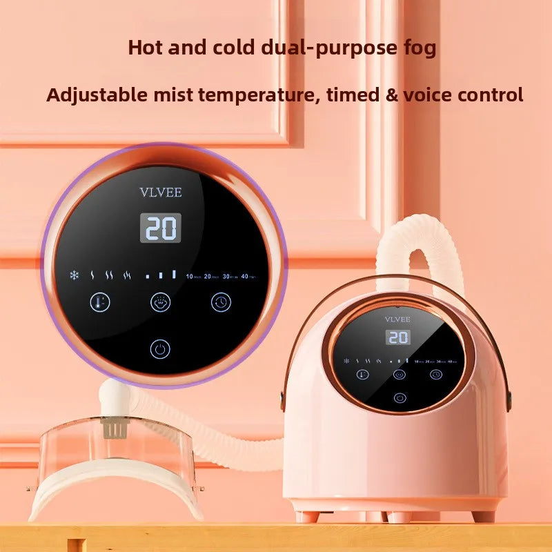 NEW Eye Massage Atomization SPA Instrument Hot Cold Spray Fumigation Heating Compress Relief Eye Eye Dryness Fatigue Protection