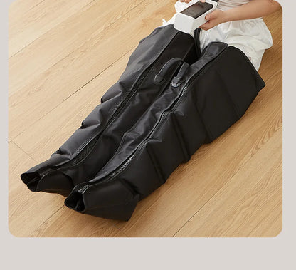 Electric Air Pressure Leg Massager for Kneading & Blood Circulation with Remote Control Deep Relaxation Calf & Foot Therapy