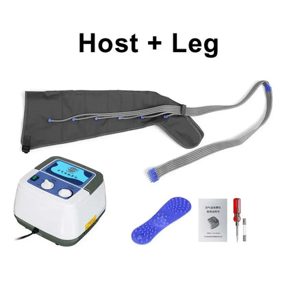 6 Chamber Air Compression Full Body Massager for Muscle Recovery Arms Legs Waist Pain Relief Post-Workout Athlete and Home Use