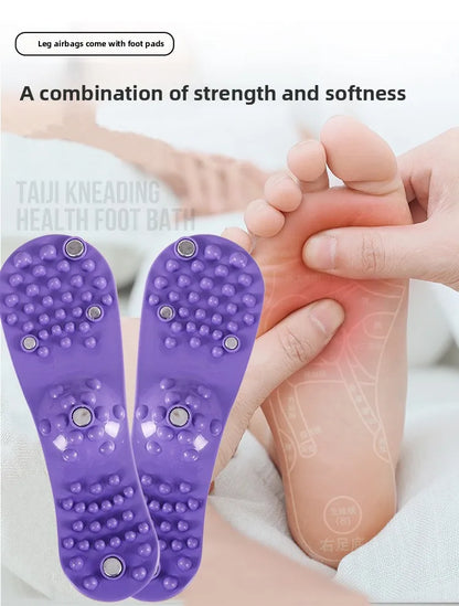 4 airbags Leg Massager Air Wave Pressure Physiotherapy Pneumatic Foot Massage Machine Air Pressure Kneading Home Foot Massager