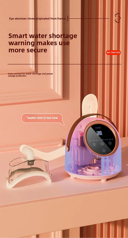 NEW Eye Massage Atomization SPA Instrument Hot Cold Spray Fumigation Heating Compress Relief Eye Eye Dryness Fatigue Protection