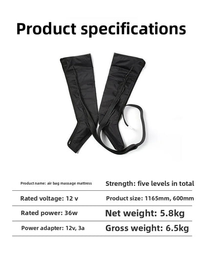 Air Compression Leg Recovery System Foot Massager For Circulation And Relaxation Calf Massage Muscle Pain Relief Device
