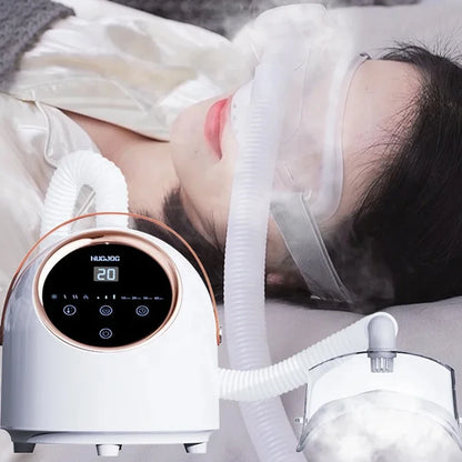 NEW Eye Massage Atomization SPA Instrument Hot Cold Spray Fumigation Heating Compress Relief Eye Eye Dryness Fatigue Protection